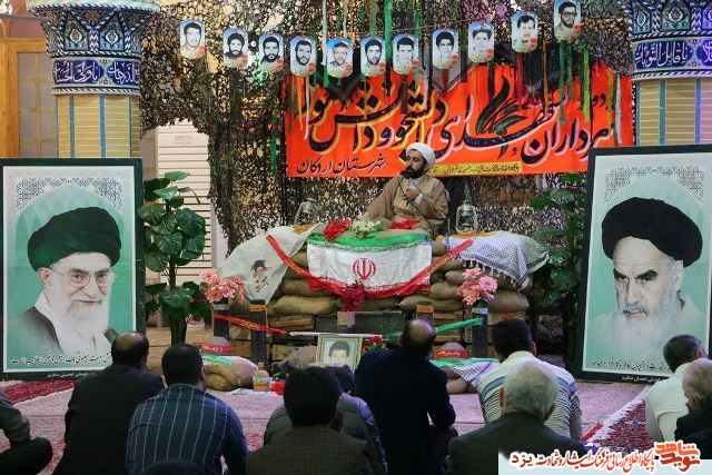 یادواره شهدای دانشجو و دانش آموز و سرداران شهید  شهرستان اردکان برگزار شد