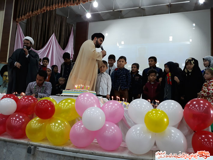 جشن تولد فرزندان شهدای مدافع حرم