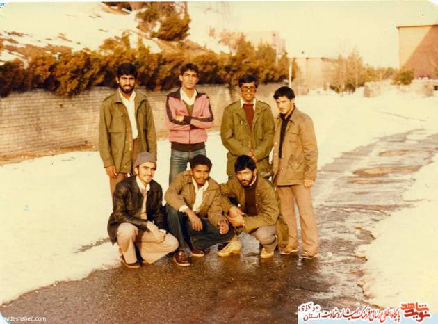 محوطهدانشگاه شهید بهشتی 1360 - دوران انقلاب فرهنگی دانشجویان تربیت معلم