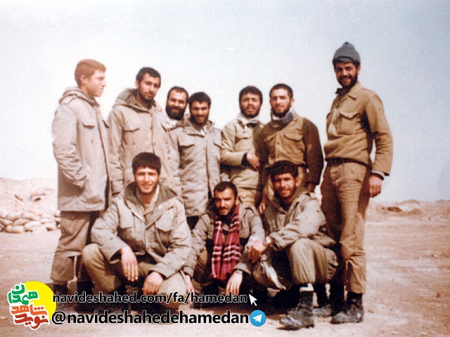 سردار شهید علیرضا دهقان فرمانده گردان 154 لشکر 32 انصار الحسین (ع)