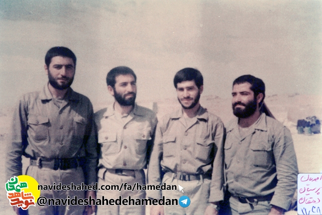 سردار شهید علیرضا دهقان فرمانده گردان 154 لشکر 32 انصار الحسین (ع)