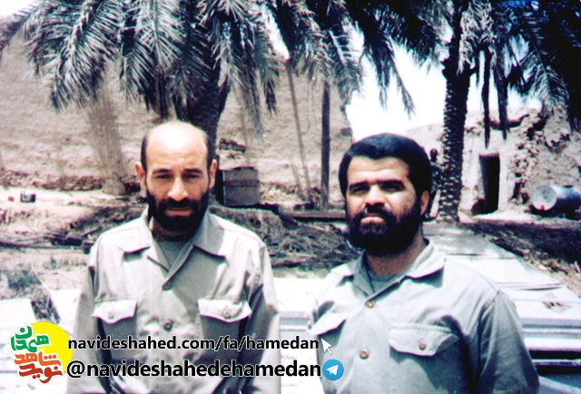 شهید قدرت الله دارابی مسئول تعاون لشکر 32 انصارالحسین(ع)