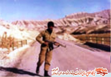 شهیدی که اذان می گفت