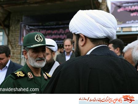 مدیرکل حفظ آثار دفاع مقدس کرمانشاه با خانواده شهدای سانحه هوایی اوکراین دیدار کرد