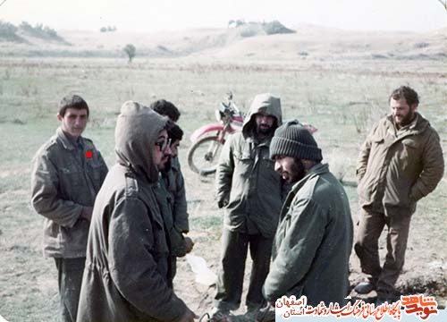 سردار شهید کاظم حجتی فرمانده گردان مهندسی جهادسازندگی نجف‌آباد