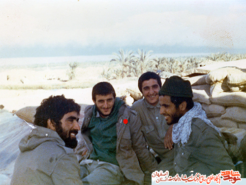 سردار شهید کاظم حجتی فرمانده گردان مهندسی جهادسازندگی نجف‌آباد