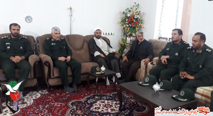 دیدار با خانواده  معظم شهدای چالدران