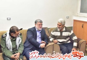 دیدار استاندار خراسان جنوبی با خانواده شهدا و جانبازان دیدار استاندار خراسان جنوبی با خانواده شهدا و جانبازان