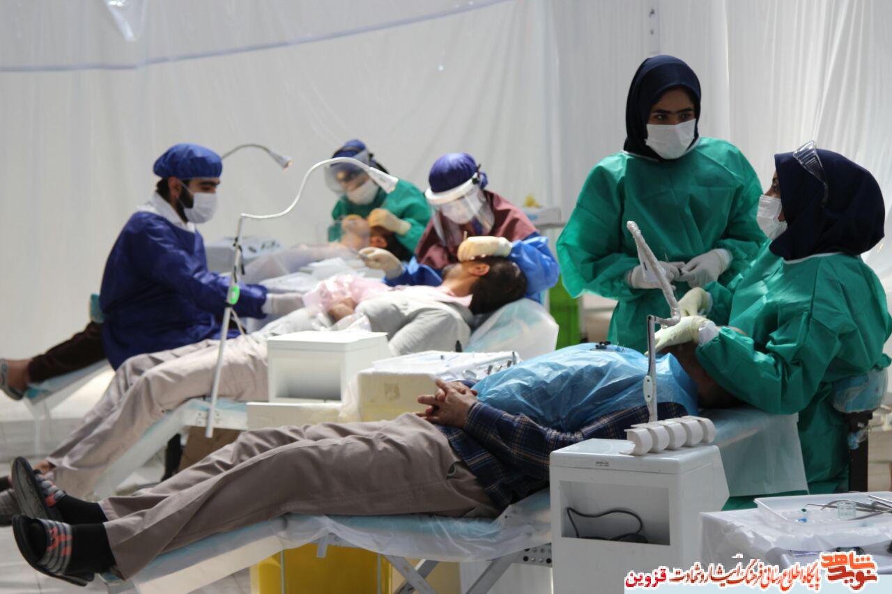 ارائه خدمات دندان‌پزشکی به ۵۰۰ زندانی قزوین در قالب اردوی جهادی 