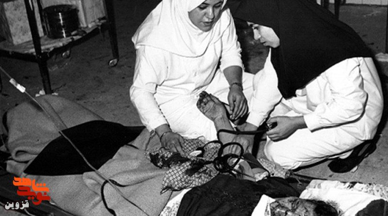 روایتی از سختی‌های زنان امدادگر قزوینی در دفاع مقدس
