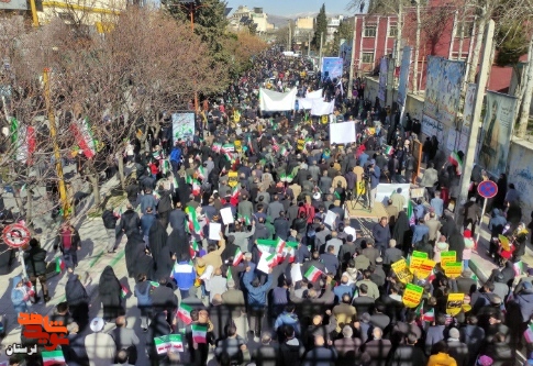 گزارش تصویری/چهل و چهارمین حماسه انقلاب در لرستان