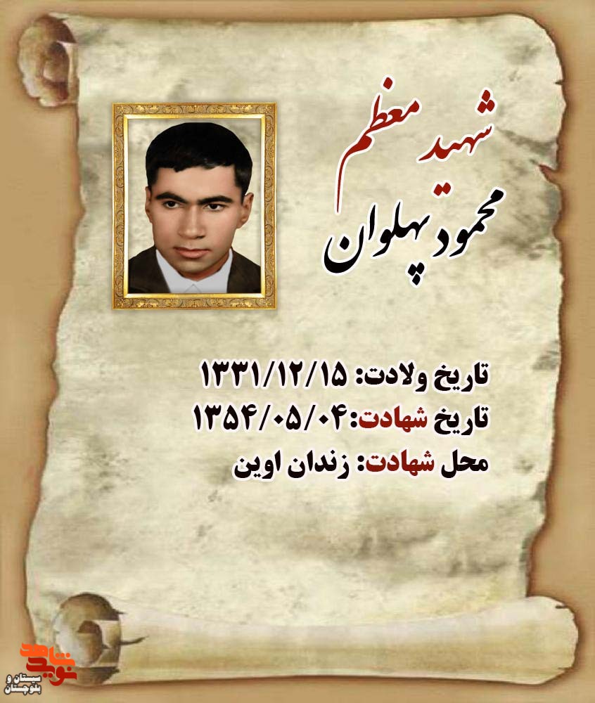 زندگی نامه «شهید محمود پهلوان» منتشرشد