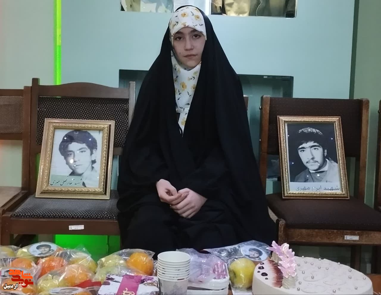 جشن تولد شهدایی در موزه شهدای اردبیل