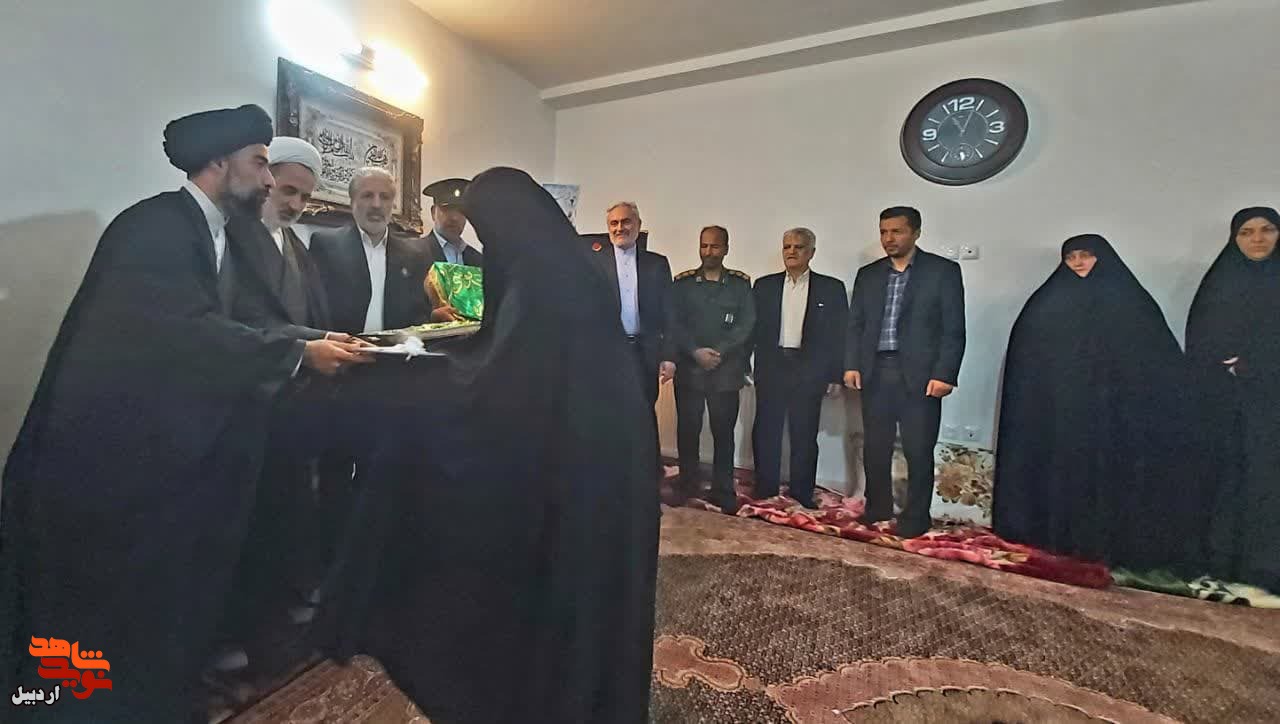 تجلیل از فرزندان شهید«صفر رجبی»+عکس