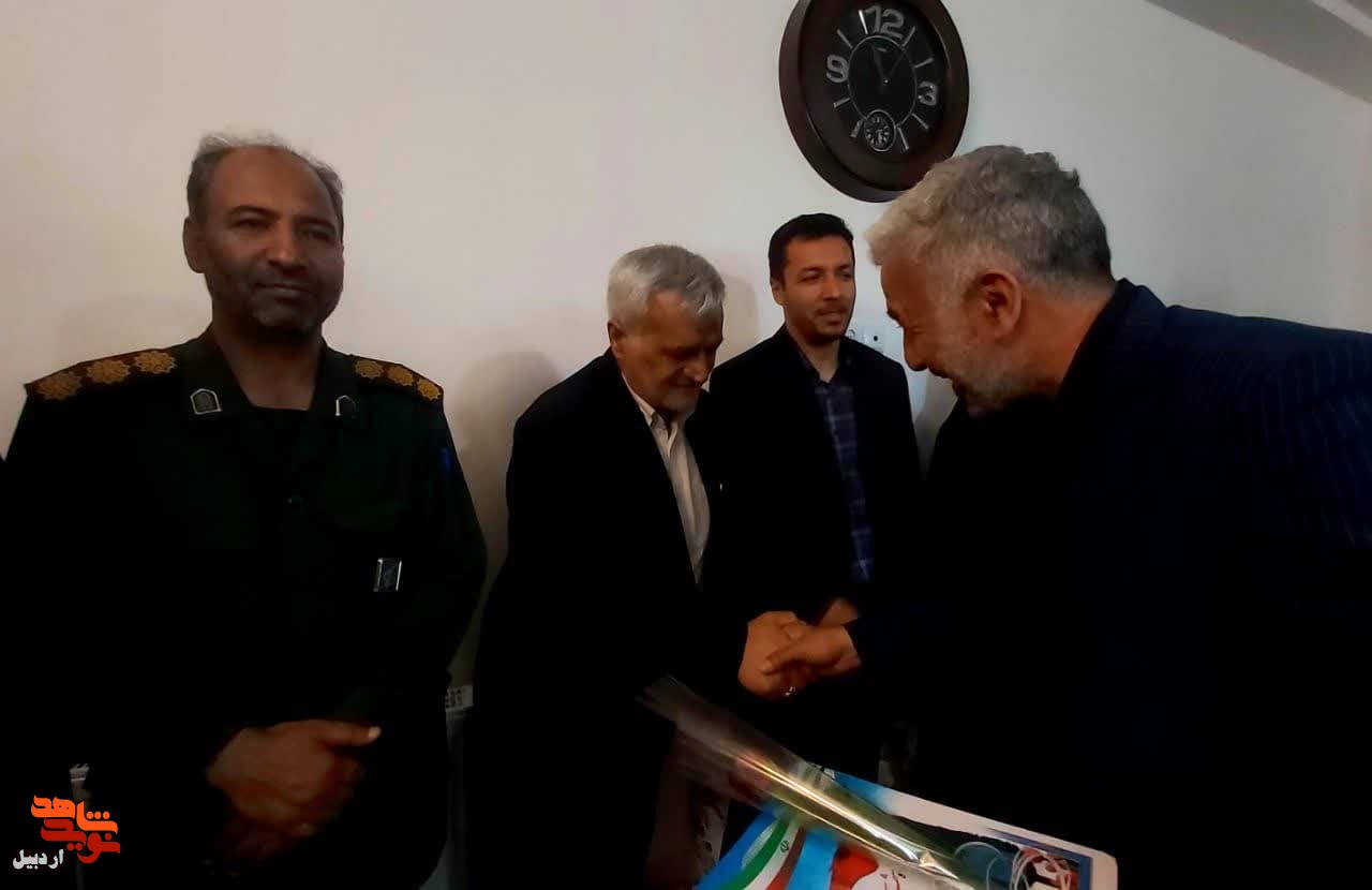 تجلیل از فرزندان شهید«صفر رجبی»+عکس