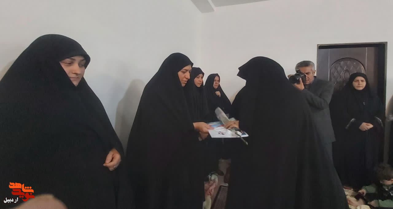 تجلیل از فرزندان شهید«صفر رجبی»+عکس