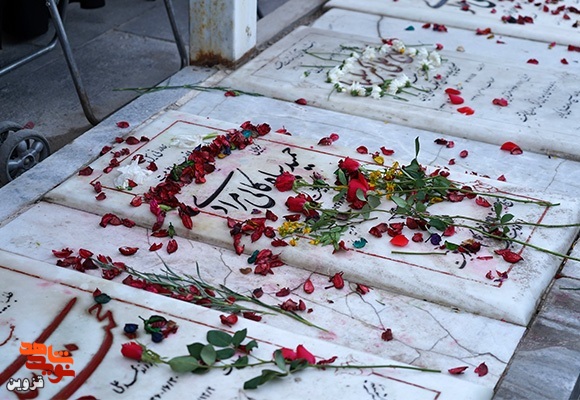 آیین میهمانی لاله‌ها و رونمایی از سنگ یادبود 37 شهید مفقودالاثر در قزوین  به روایت تصویر