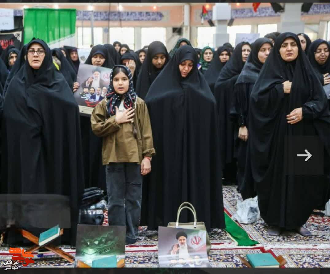 اجتماع بزرگ تبیینی بانوان بجنوردی در بزرگداشت شهدای خدمت