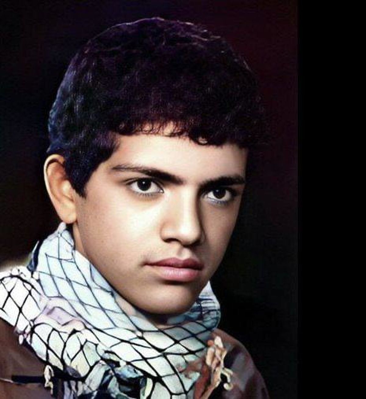 مراسم وداع با پیکر مطهر شهید تازه تفحص شهید دانش آموز « محمدحسن زارعی »