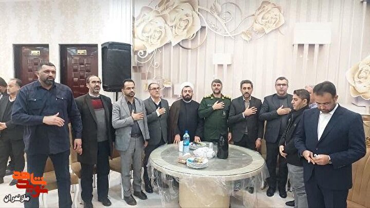 تصاویر/مراسم پدران آسمانی با حضور مدیرکل بنیاد شهید و امورایثارگران مازندران در چالوس