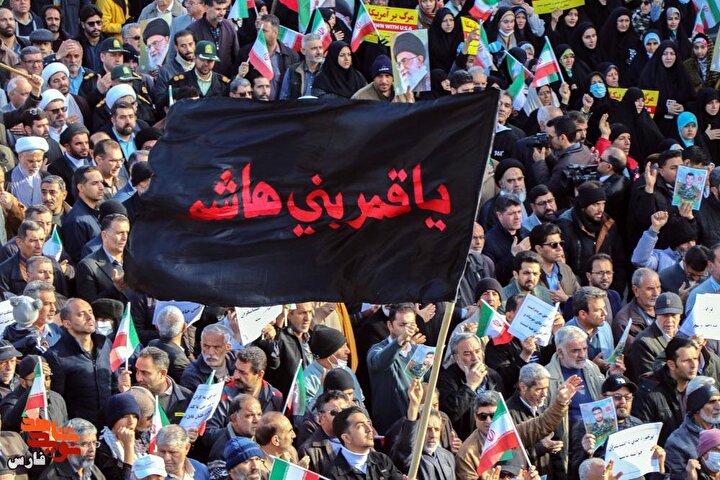 تشییع پیکر مطهر شهدای مدافع امنیت فراجا فارس در شیراز