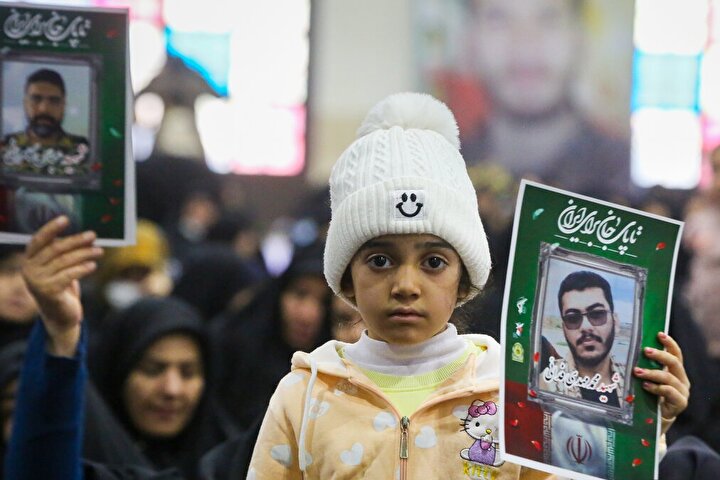 آیین بزرگداشت شهدای امنیت در اصفهان