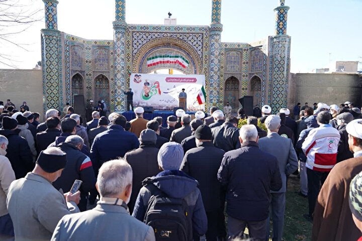 گزارش تصویری | گرامیداشت سالروز حماسه ۹ دی