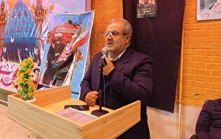 گرامیداشت دهه‌فجر انقلاب در گلزار شهدای الوند...