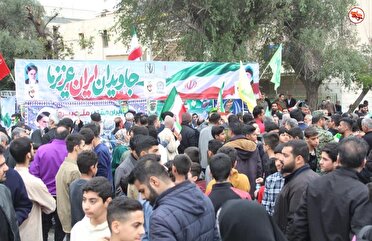 حضور حماسی مردم اهواز در راهپیمایی ۲۲ بهمن به روایت تصویر