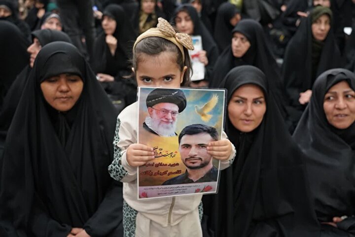 گزارش تصویری | مراسم بزرگداشت چهلمین روز شهدای قزوین