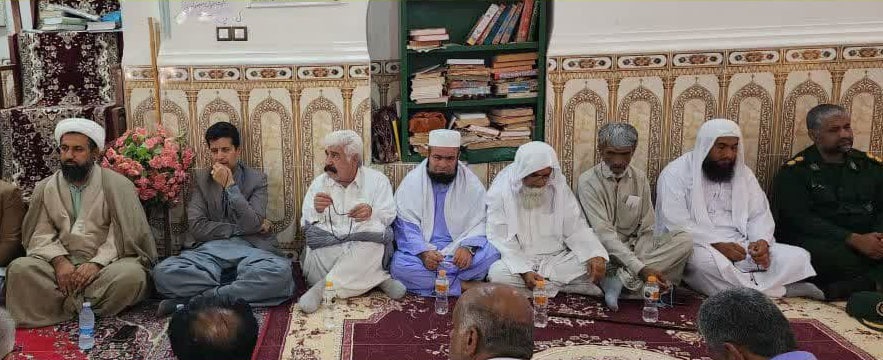 مراسم بزرگداشت اولین سالگرد شهدای خدمت در بخش کلاتان شهرستان بمپور