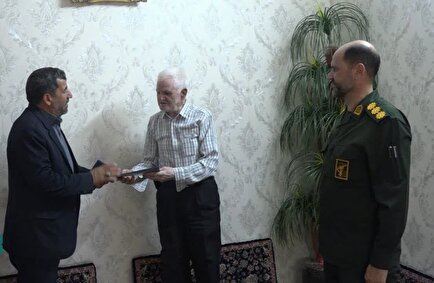 دیدار و تجلیل از جانبازان دوران دفاع مقدس در شهرستان تکاب