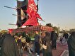 کشتی نمادین «سفینه‌النجاة» در گلزار شهدای قزوین...
