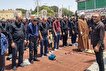 نماز ظهر عاشورا در گلزار شهدای قزوین برگزار شد