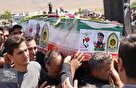 گزارش تصویری | تشییع پیکر مطهر شهید «عباس پناهی»