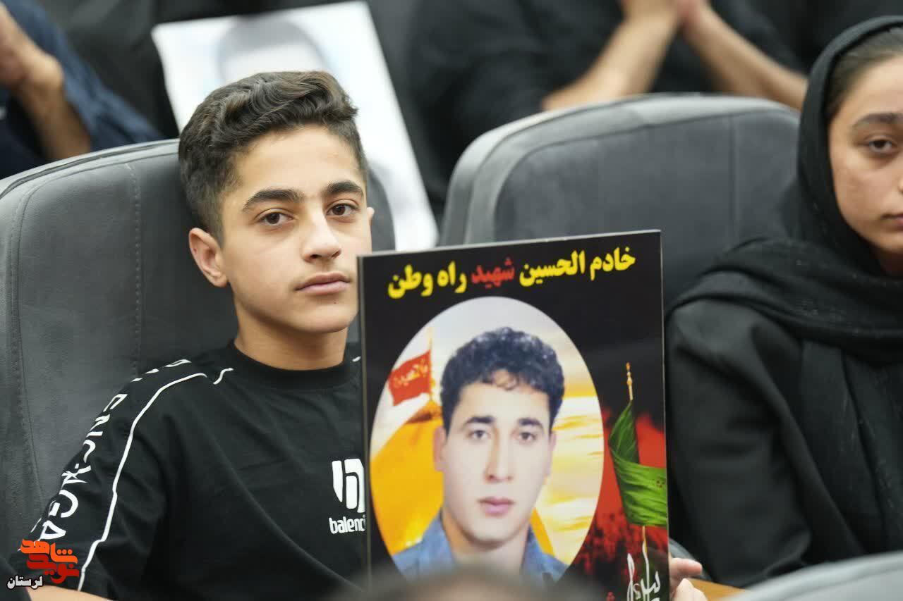آیین گرامیداشت اربعین ۸۶ شهید والامقام لرستانی در دفاع مقدس ۱۲ روزه برگزار شد