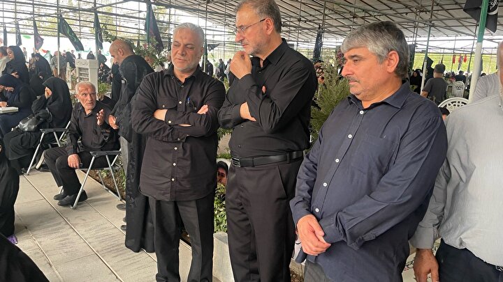 حضور معاون فرهنگی و آموزشی بنیاد شهید و امور ایثارگران در قطعه ۴۲ گلزار شهدای بهشت‌زهرا (س)