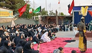 حسینیه «رهبر شهیدم» میزبان عزاداران حسینی است
