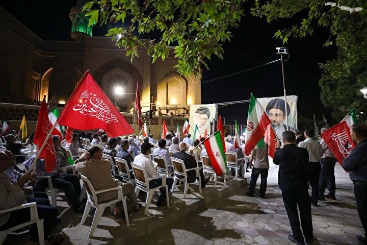 گزارش تصویری | بزرگداشت چهلمین روز شهادت رهبر شهید در قزوین