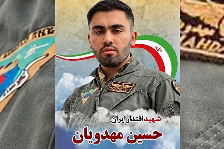 پوستر شهید خلبان «حسین مهدویان» طراحی و منتشر شد