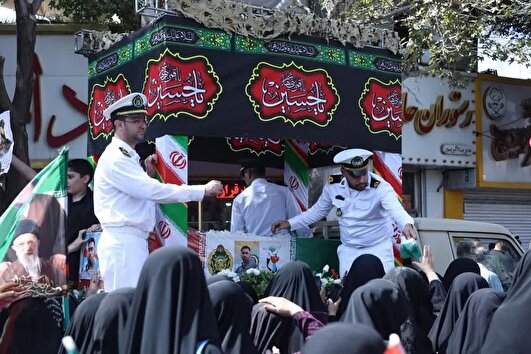 قزوین دوباره به احترام شهید به خیابان آمد؛ از امامزاده اسماعیل(ع) تا گلزار شهدا