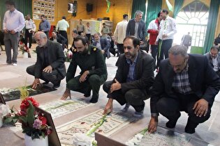 مسئولان یاد و خاطره شهدا را گرامی داشتند