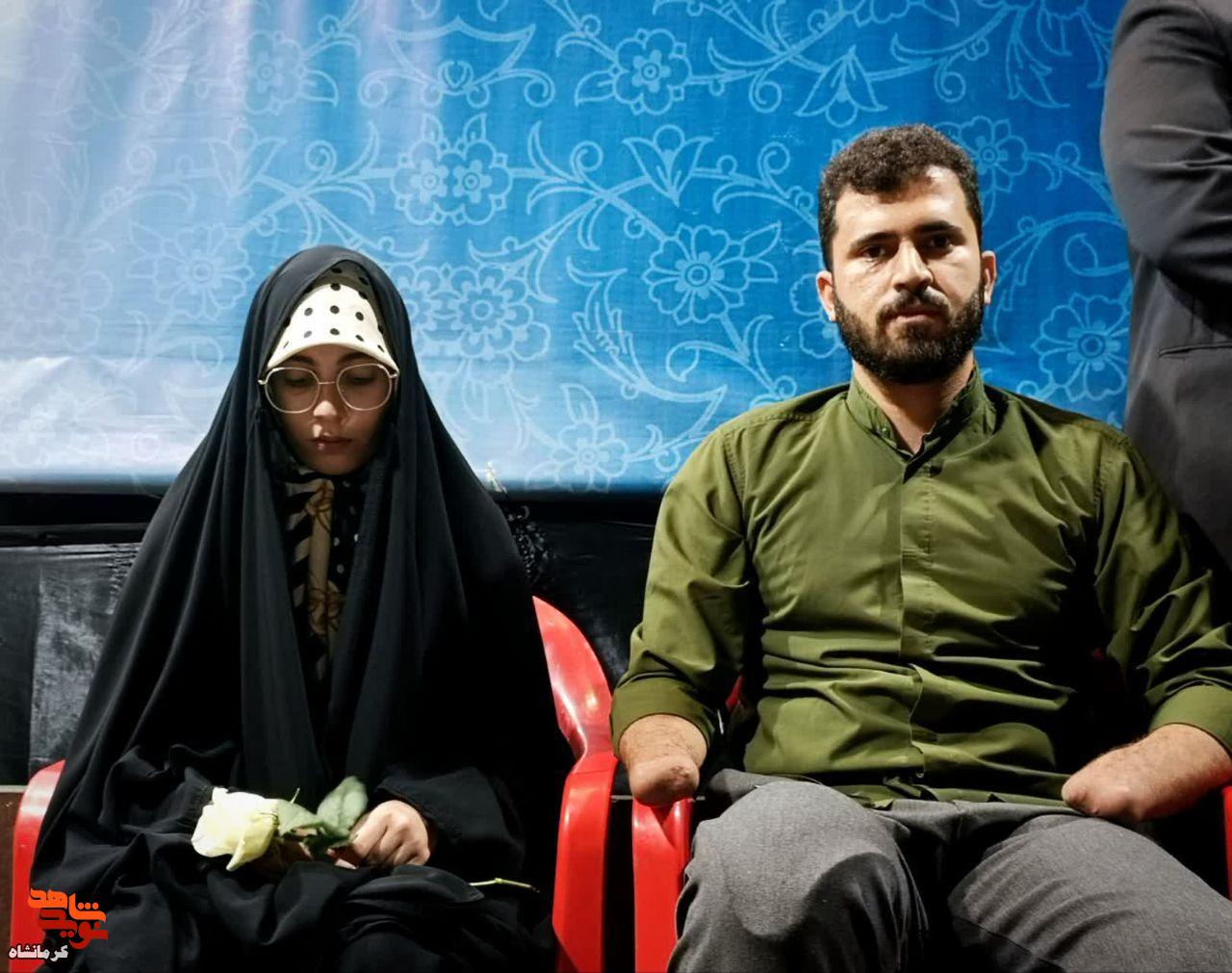فیلم | اشک مردم کنگاور پای روایت جانباز جنگ رمضان حسین محمدی معروف با عنوان «آقای لانچر»