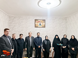 دیدار مشاور مدیرعامل بانک دی کشور با خانواده‌های...