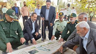 فرماندهان نظامی و انتظامی یاد و خاطره شهدا را...