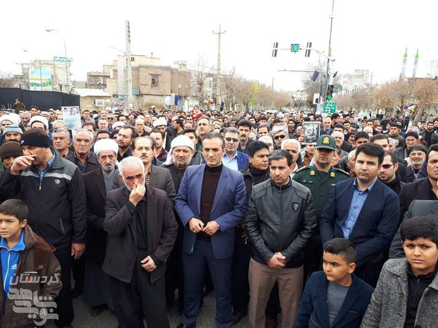 کردستان/ من قاسم سلیمانی هستیم.
