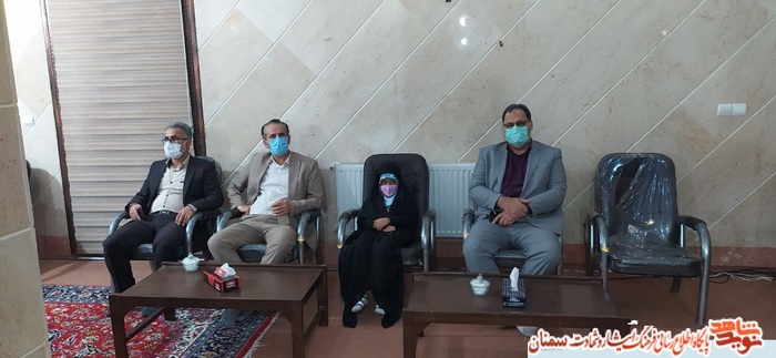 دیدار رئیس بنیاد شهید و امور ایثارگران با نماینده ولی فقیه در استان سمنان - نوزدهم آبان ۱۴۰۰ دفتر نماینده ولی فقیه