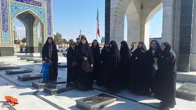 تجدید میثاق خانواده‌های معزز شهدا با آرمان‌های والای شهیدان- بیستم اسفندماه ۱۴۰۲ گلزار شهدای فردوس‌رضای شهرستان دامغان