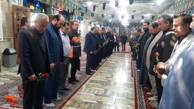 مراسم بزرگداشت شهدای دولت- دوم شهریور ۱۴۰۳ گلزار شهدای امامزاده یحیی(ع) شهرستان سمنان