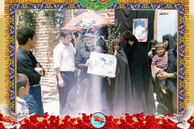 تصاویری از مراسم تشییع پیکر شهید حسین باباخانی